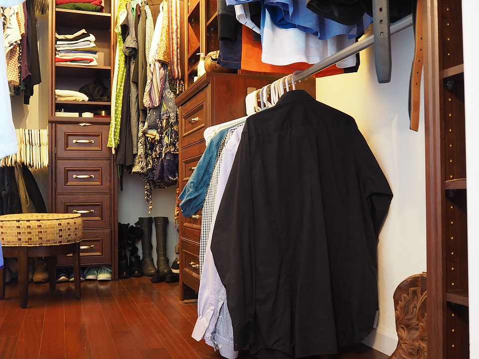 custom master closet