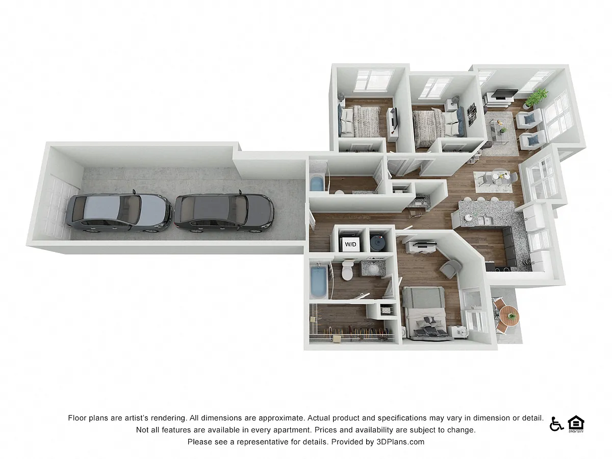 Floor plan C1 Garage | Eames