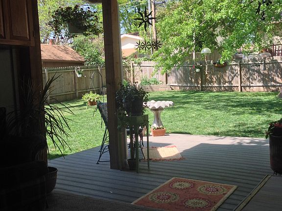 View from deck couch