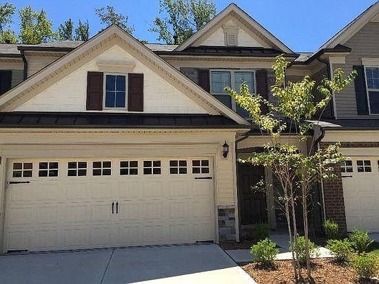 Front view and garage