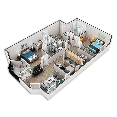 Floor plan Evergreen