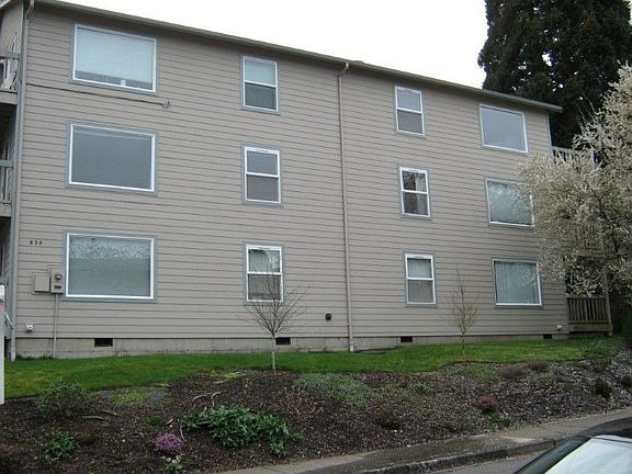 Back of the building facing High Street and view of Bellingham.