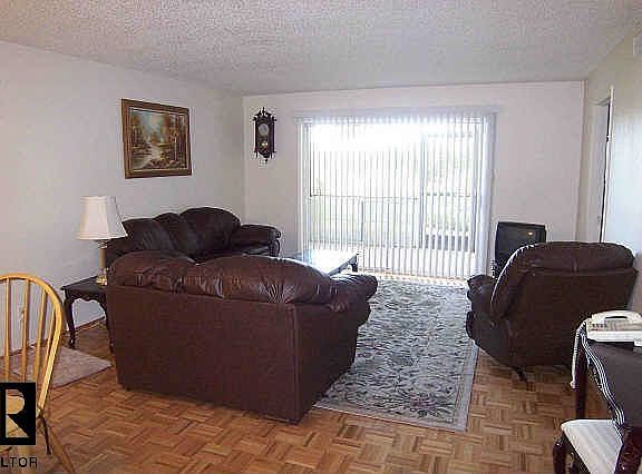 Living Room with parquet floor