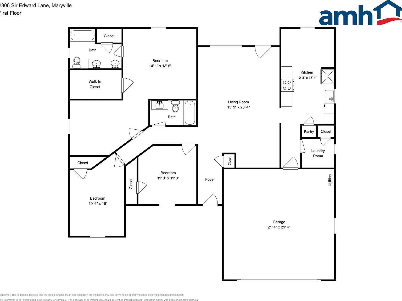 3 bed, 2.0 bath, 1793 sqft, $2,465 — Photo 2