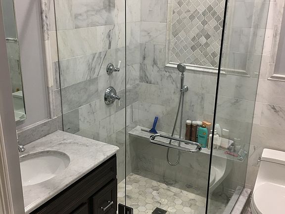 New Carrera marble bath