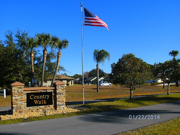 Corner lot at entrance.