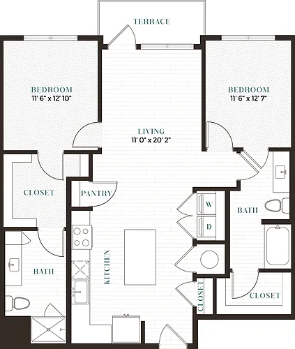 Floor plan B1