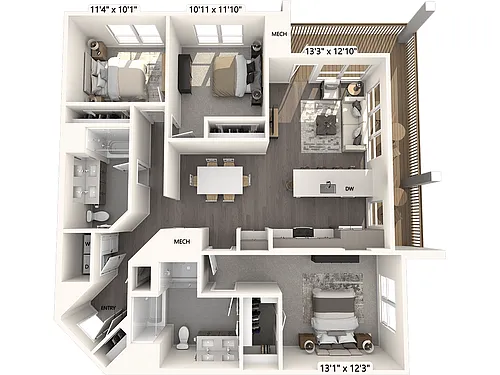 Floor plan CM05.2