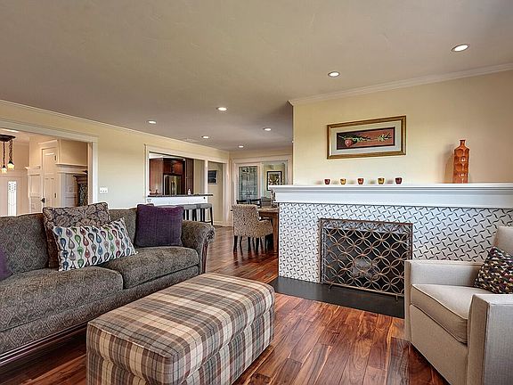 Living Room, wood fireplace