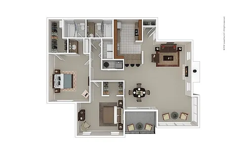 Floor plan The Perkins