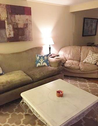 Spacious living room