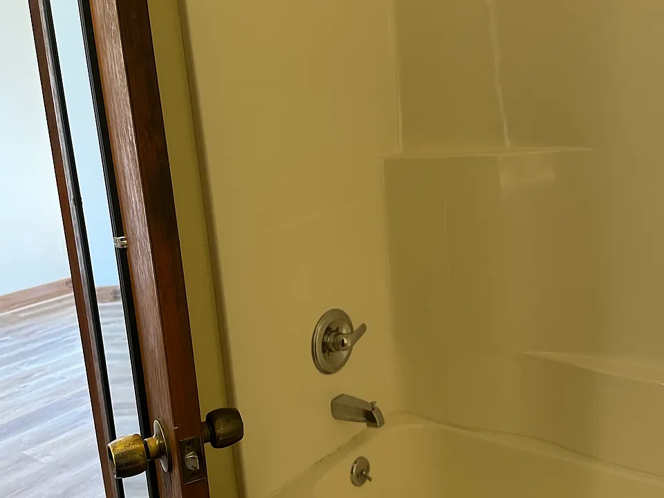 Downstairs full bath