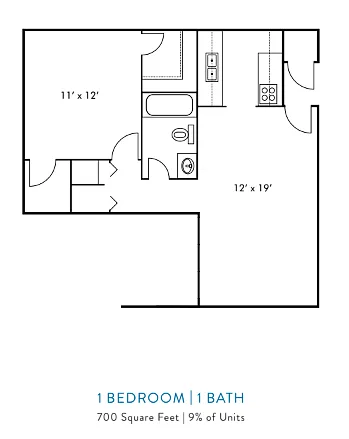 Floor plan The Loring