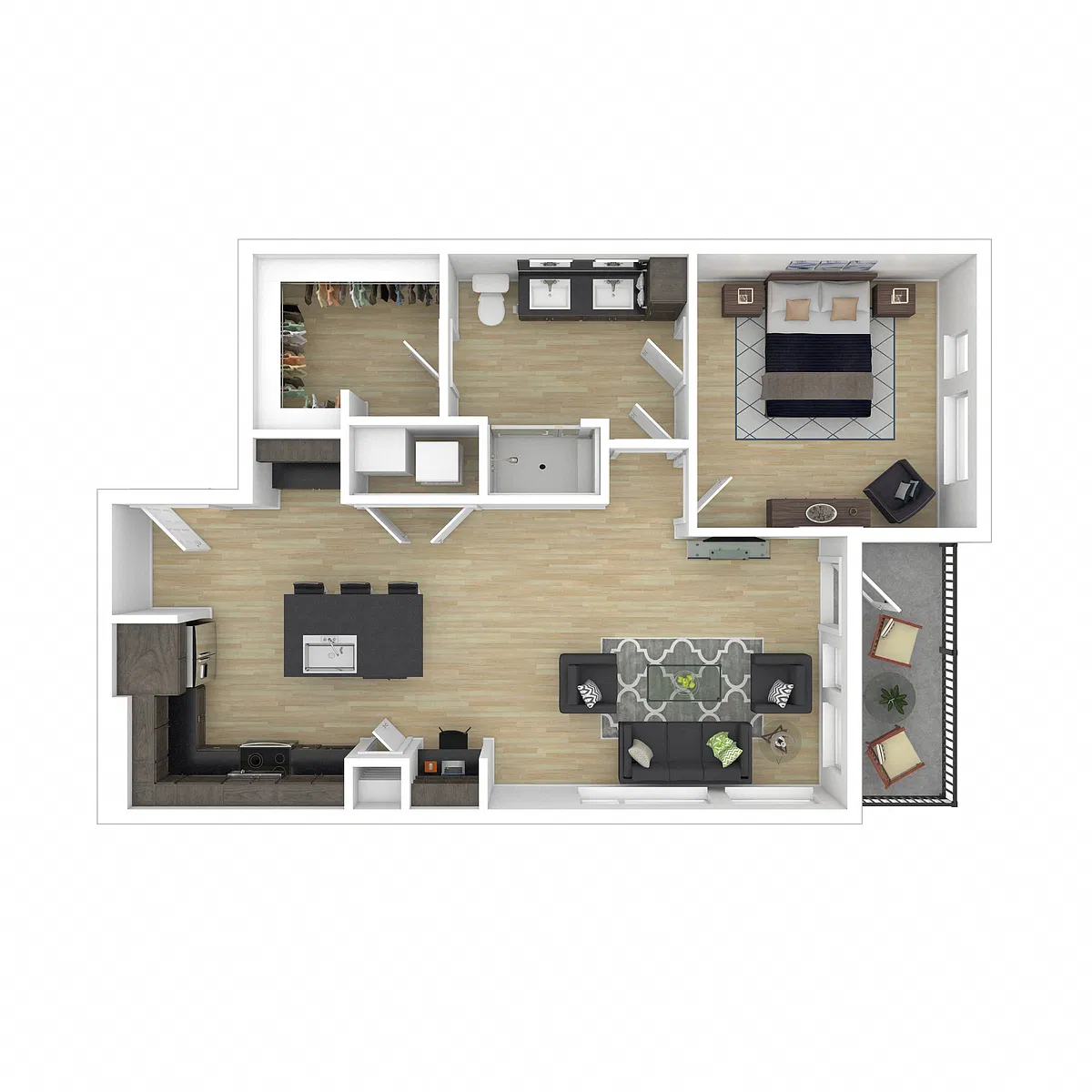 Floor plan A2 - Alt