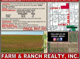 0 County Road Y N, Flagler, CO 80815