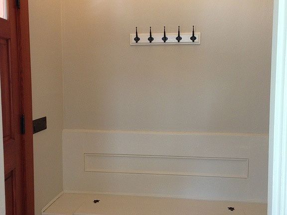 front entry bench