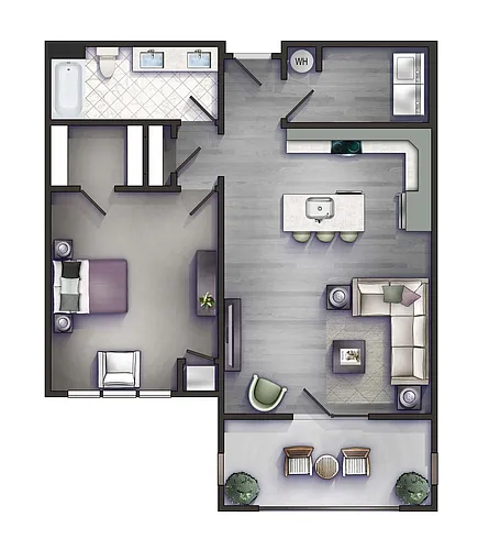 Floor plan A2 PH2