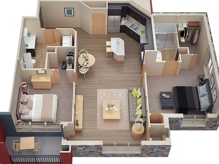 Market West Apartments — Photo 37