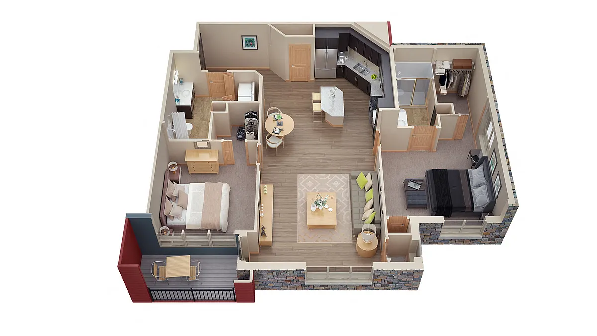 Floor plan C3