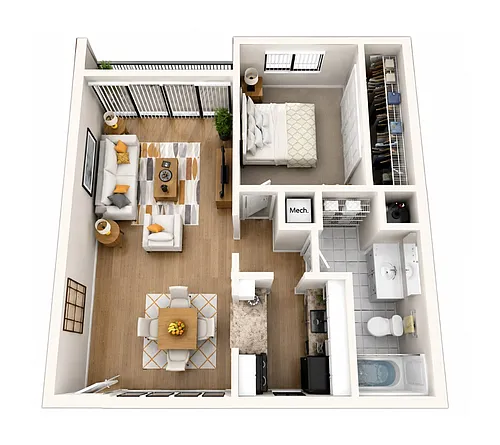 Floor plan The Duval