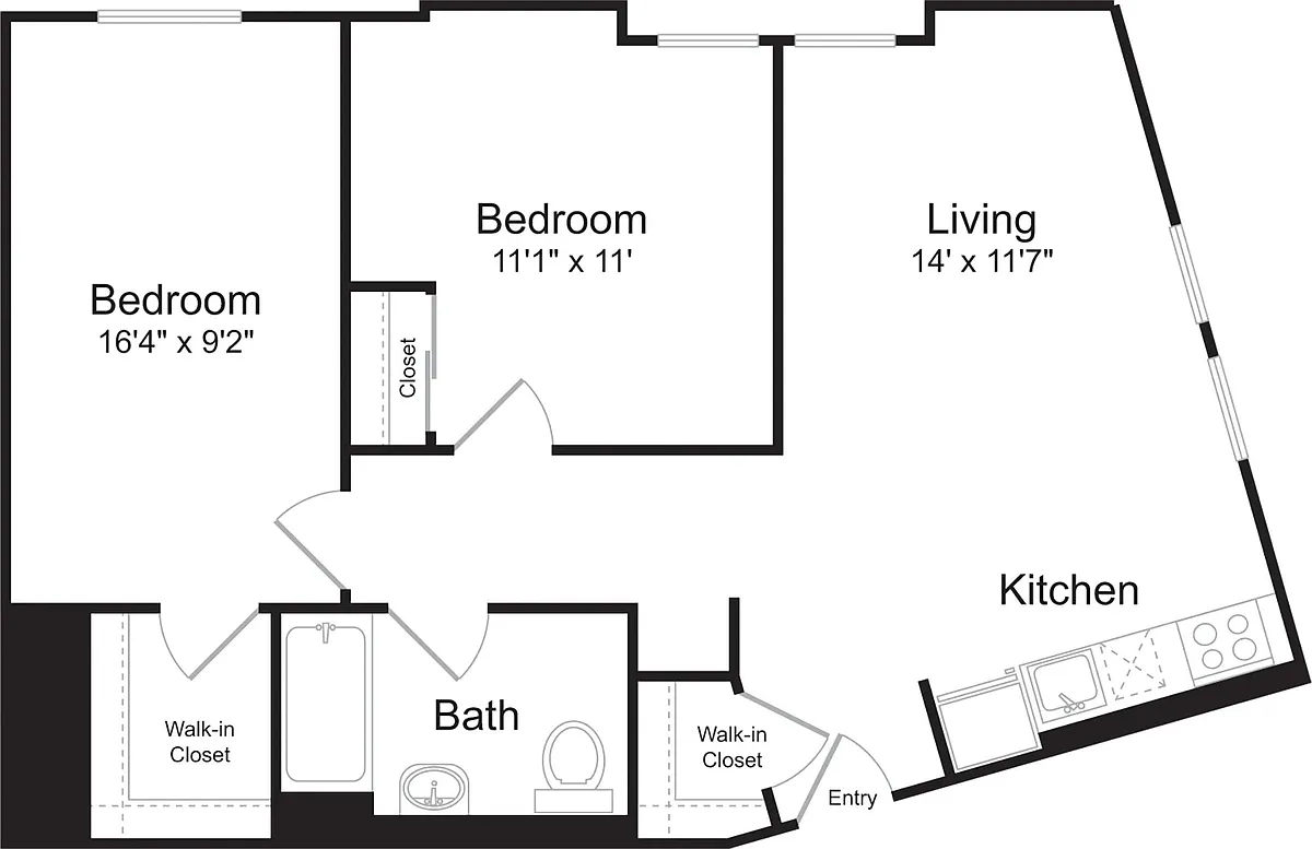 Floor plan B11