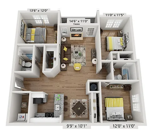 Floor plan Monarch