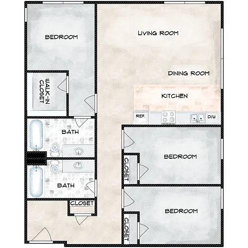 Floor plan Turn1