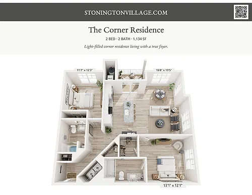 Floor plan The Corner Residence