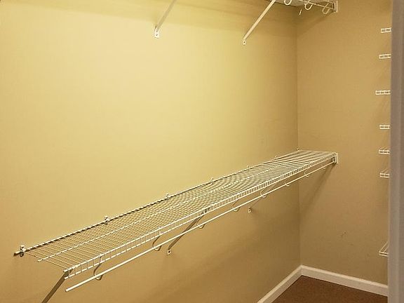 Master walk-in closet.