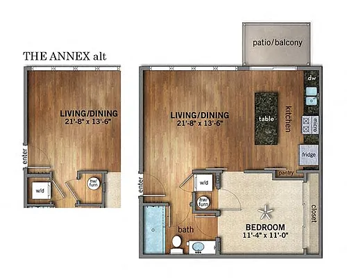 Floor plan Annex