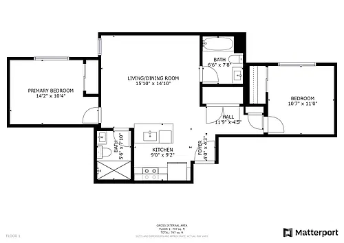 Floor plan D2-D5