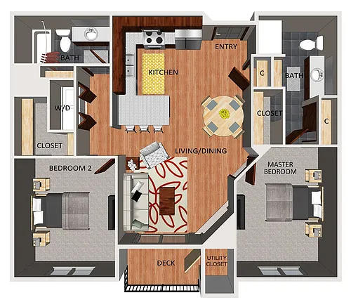 Floor plan Chatham
