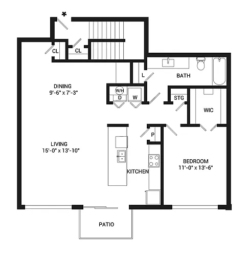 Floor plan TH1