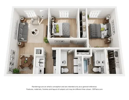Floor plan B1