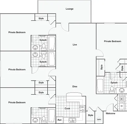 Townhomes at TSC — Photo 76