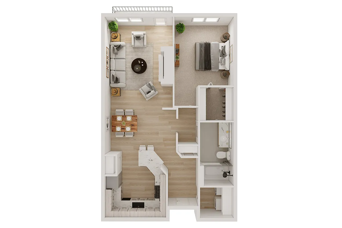 Floor plan A1H