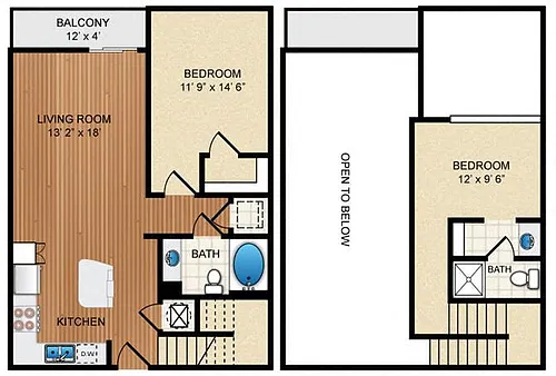 Floor plan B7L