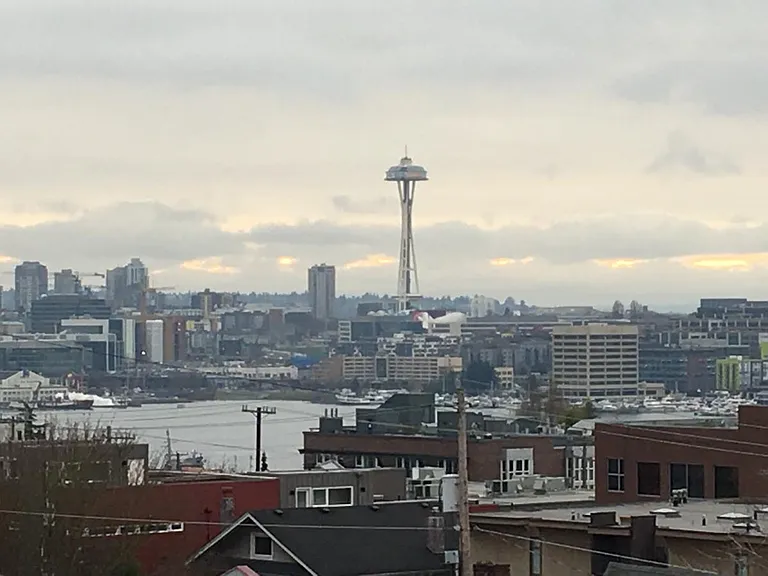 Deck view to downtown zoomed