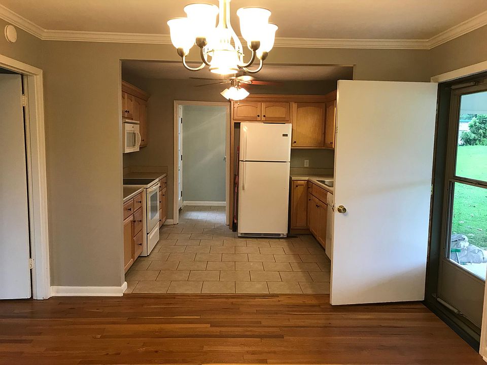 kitchen and dining area