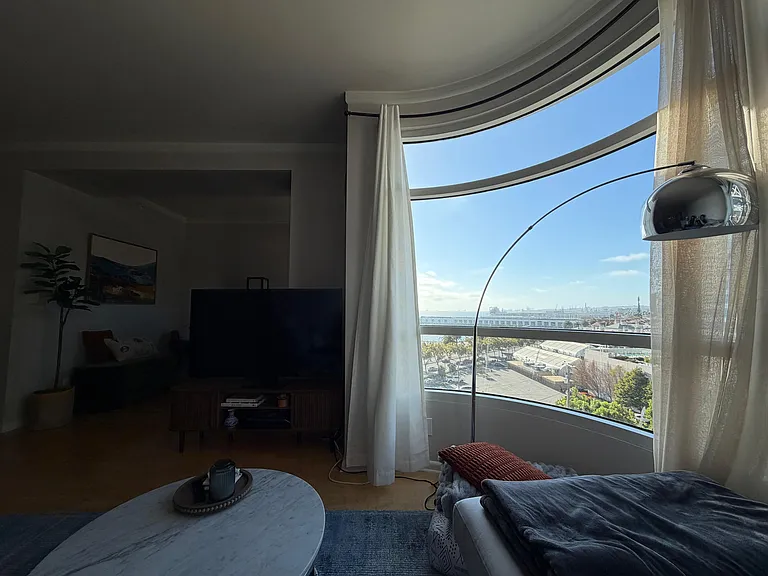 Ocean view from living room