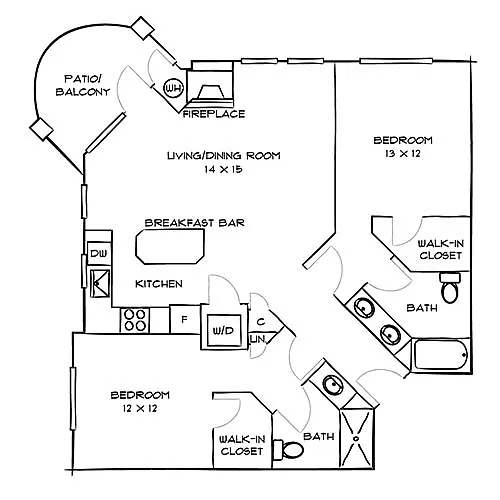 Floor plan Capri Premier