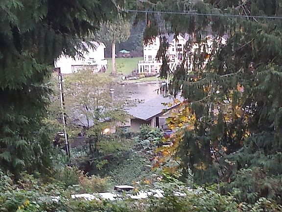 View from top of driveway