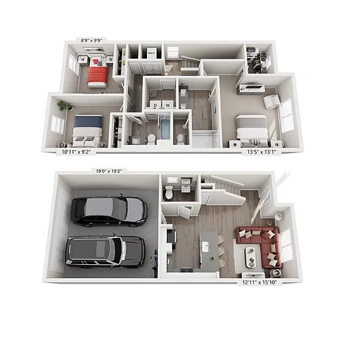 Floor plan B