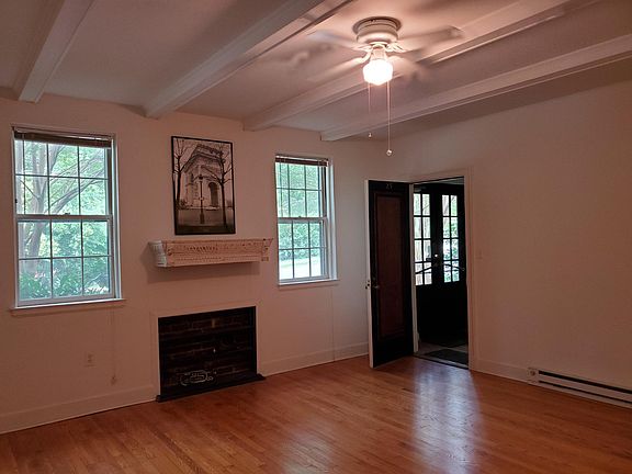 front entrance to living room