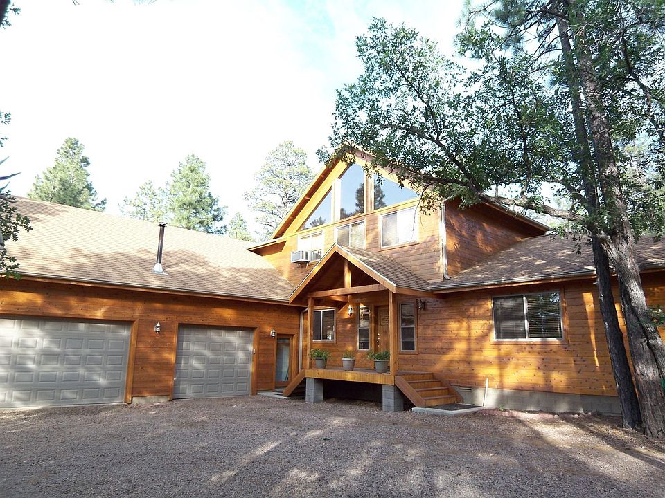 Front of home with cedar siding