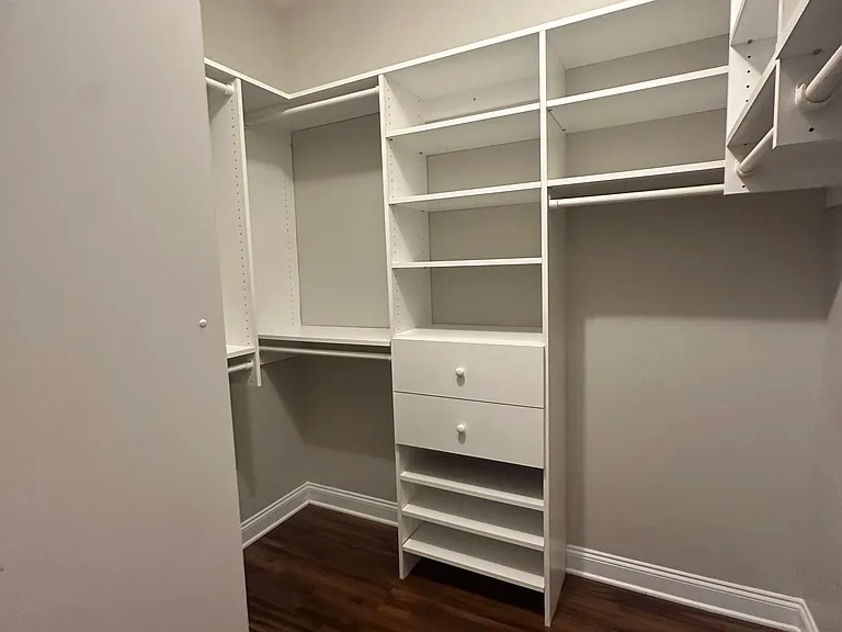 Master bedroom closet