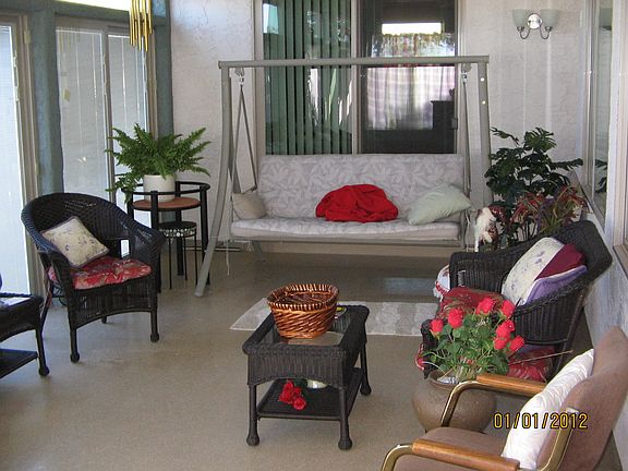 sunroom with patio doors