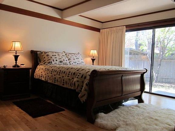 Spacious master bedroom