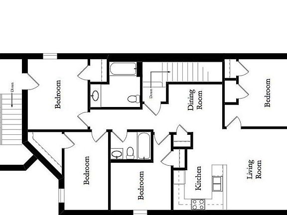 Apartment layout.