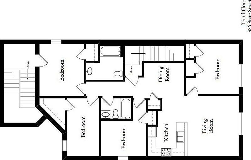Apartment layout.